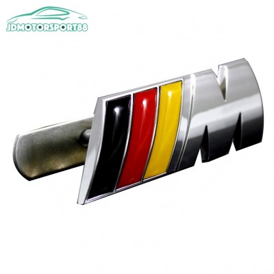 JDMotorsport88 Germany Flag M Power Car Front Grille Badge Logo Emblem For BMW